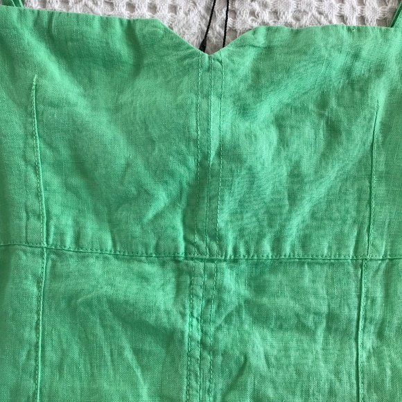 NWT Joie dress women 4 midi 100% linen summer old money quiet luxury capsule - Picture 16 of 16